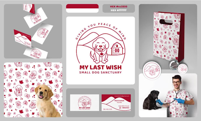 design a unique logo veterinary clinics or animal shelters