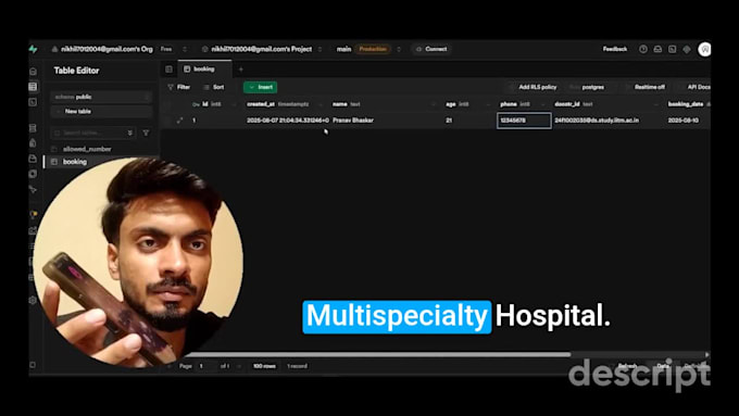 ai receptionist, ai agent, ai voice agent using vapi ai, n8n ai agent,elevenlabs