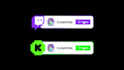 do animated follow button for twitch kick youtube tiktok instagram game stream