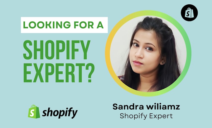do shopify store design, shopify website or dropshipping store