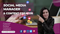 be your social media marketing manager and content creator