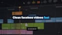 create a faceless video extremely fast with good quality
