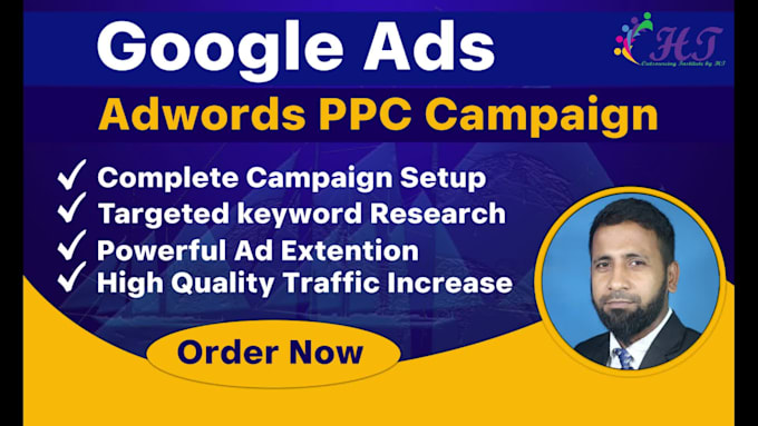 do google ads adwords ppc campaign setup and manage