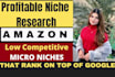 find winning micro niches for amazon affiliate marketing