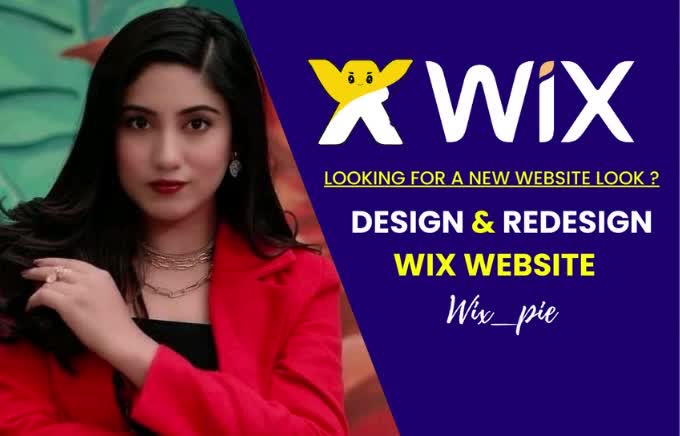 do wix website design and fix wix website
