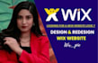 do wix website design and fix wix website