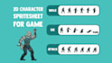 make 2d animation sprite sheet for your game
