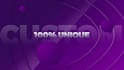 create a custom logo animation 100 percent unique