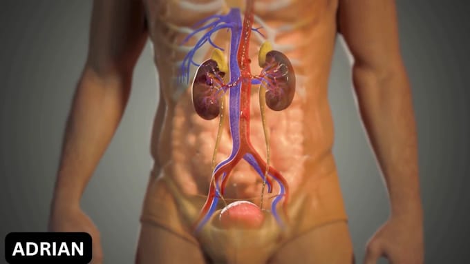 create realistic 3d anatomical medical visualization video, 3d medical animation