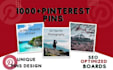 create pinterest pins with SEO optimized boards