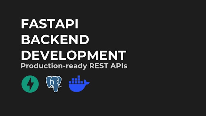 build production ready backend in fastapi