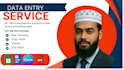 data entry, copy paste, and PDF to excel conversion