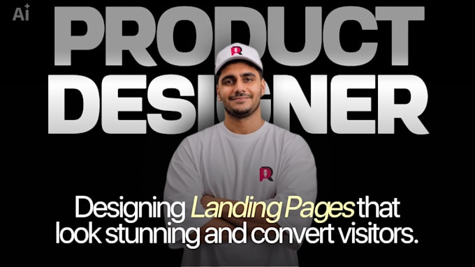 design landing page, and homepage on figma