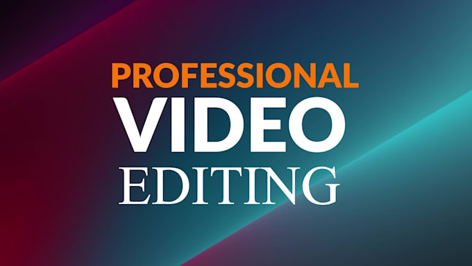 edit your video for youtube, tiktok, facebook, instagram