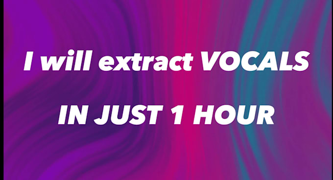 remove vocals or instruments from any link