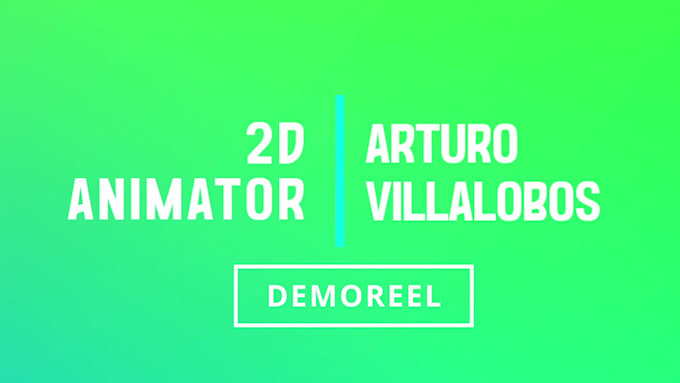 Make an awesome 2d animation for your project