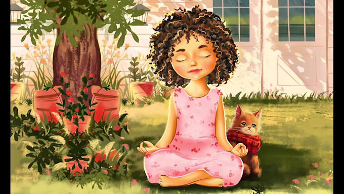 do children story book illustrations