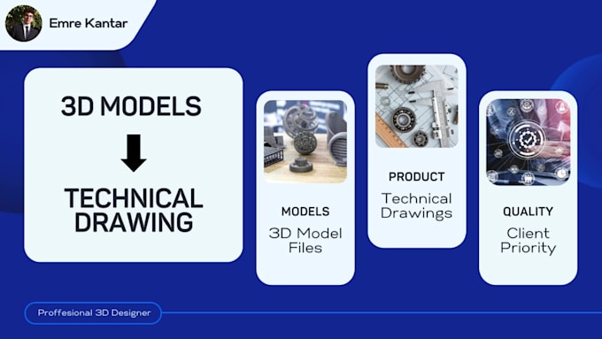 create professional 2d technical drawings from 3d models in solidworks