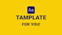 edit any after effects template or make a custom animation