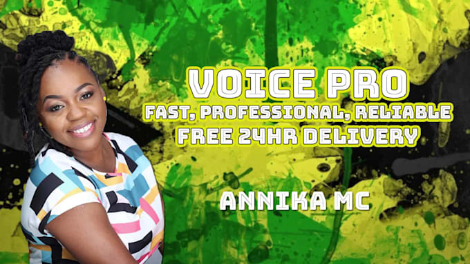 record your jamaican female voice over