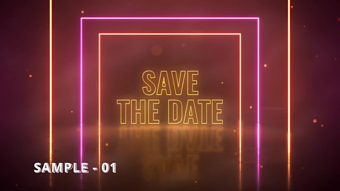 make party, event, awards and wedding invitation video intro