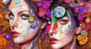 create stunning and trippy ai generated  music videos