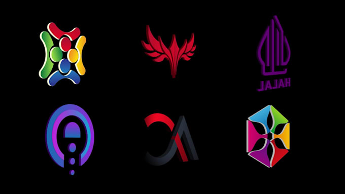 make 3d rotating, 3d spinning logo animation in 24 hours
