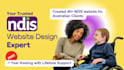 design or redesign an ndis website for aged care, and home care