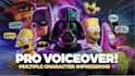 do any character voiceover narration