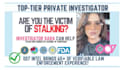 investigate your stalker or online libel matter