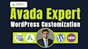 build and customize your wordpress avada website