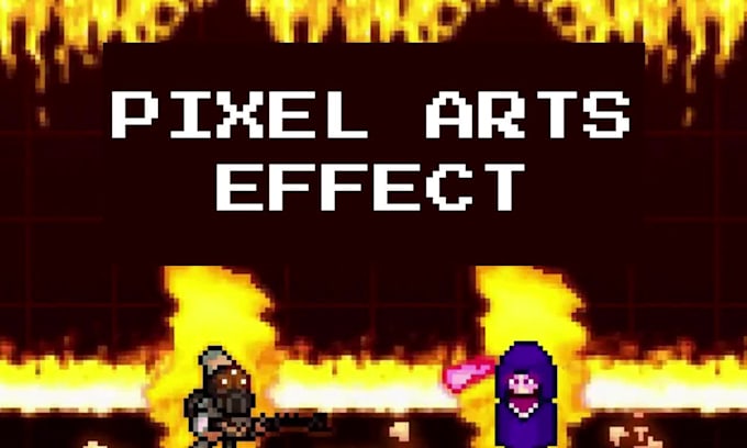 create any pixel art animation effects, vfx, spells, fire, explosion for games