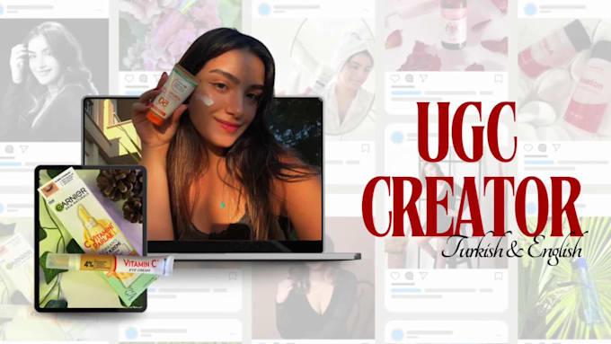 create turkish ugc videos  for your tiktok and instagram