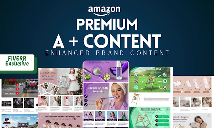 design amazon enhanced brand content amazon a plus content amazon ebc design