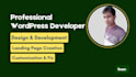 create a modern and responsive wordpress website design or blog