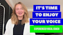 teach you to enjoy your own voice, singing lessons with a professional singer