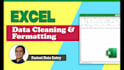 do ms excel data cleaning and fastest data entry