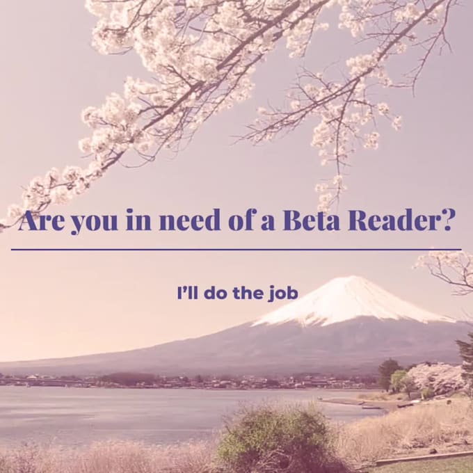 beta read your spanish or english manuscript with tough love