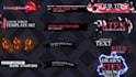 design lower thirds for your video with different style to choose from