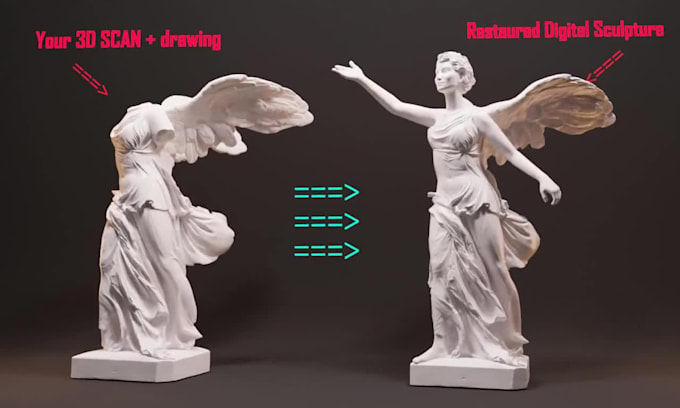digitally restore your ancient sculpture