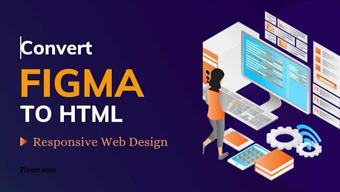 Convert figma to html bootstrap and tailwind responsive by Tmnaeem | Fiverr
