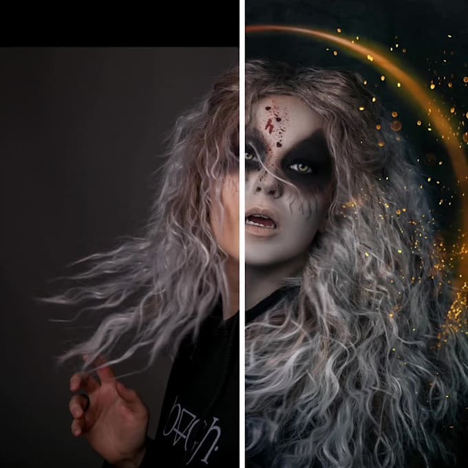 do fantasy editing and retouching
