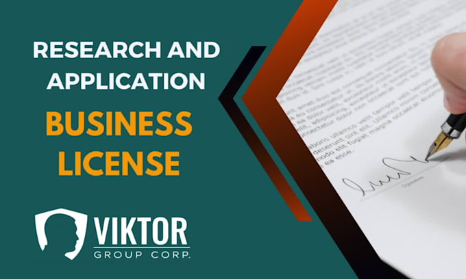 do business license research and application