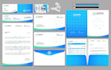 design logo, business card, letterhead and stationery items with brand identity