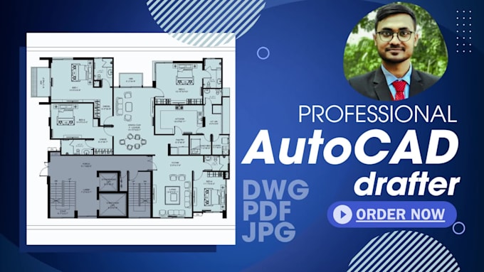 create 2d floor plan, shop drawings using autocad and revit