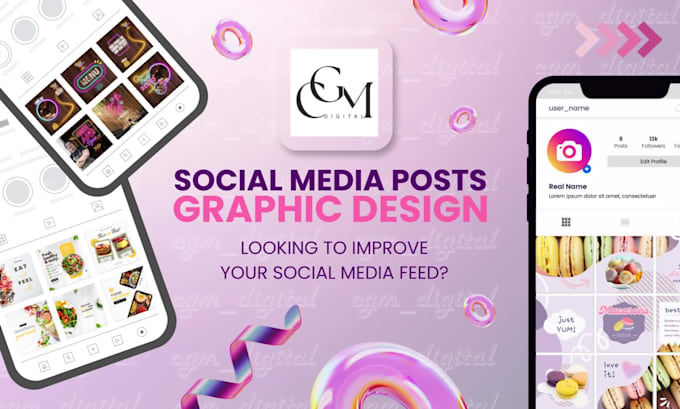 Create 30 editable canva social media post graphic designs by Cgm ...