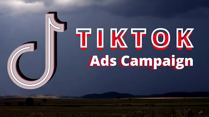 create tiktok ads campaign or tiktok ads manager specialist