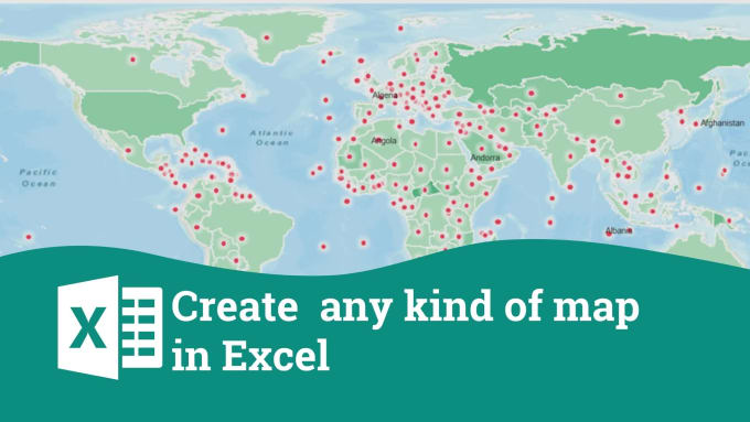 Send you a map maker template in excel by Kindofexcelmap | Fiverr