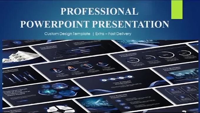 do powerpoint formatting, create professional  powerpoint with animation quickly