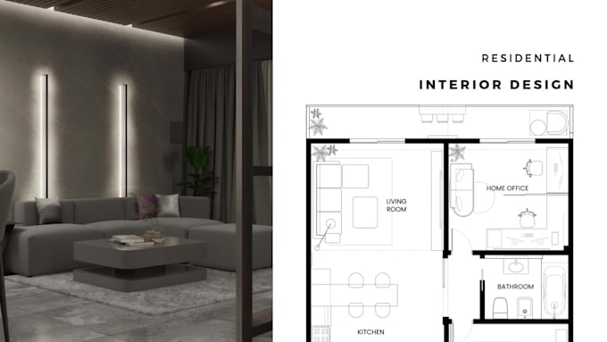 create warm interior design for homes and apartments